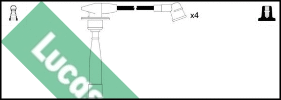 Kit de câbles d'allumage LUCAS LUC4462