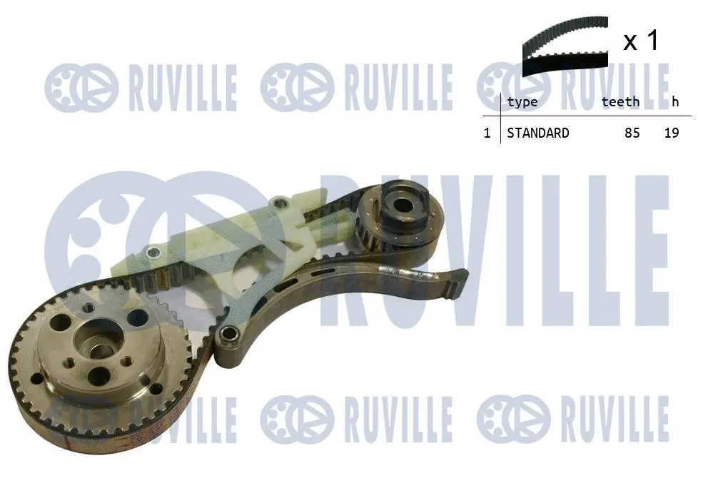 Kit de courroie crantée RUVILLE 550390
