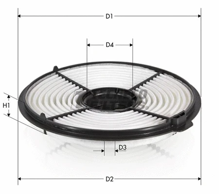 Filtre à air TECNECO FILTERS AR9300J
