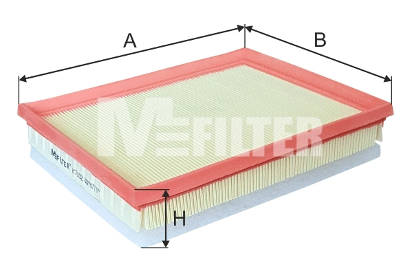 Filtre à air MFILTER K 7102