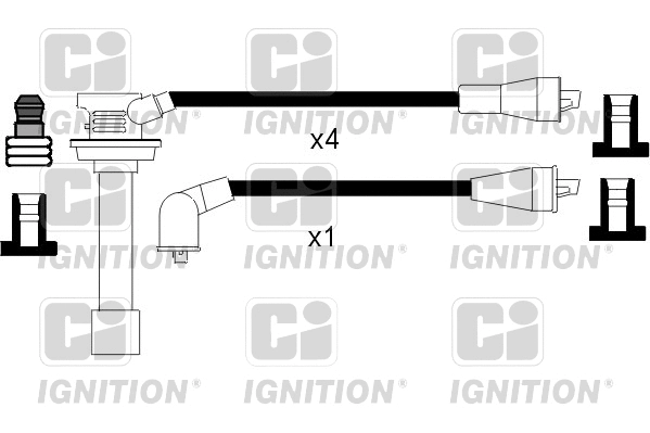 Kit de câbles d'allumage QUINTON HAZELL XC896