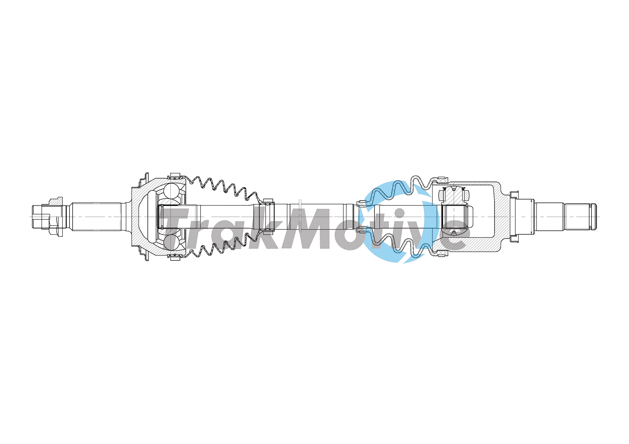 Arbre de transmission TrakMotive 30-2041