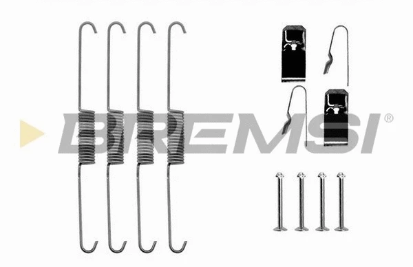 Kit d'accessoires, mâchoire de frein BREMSI SK0725