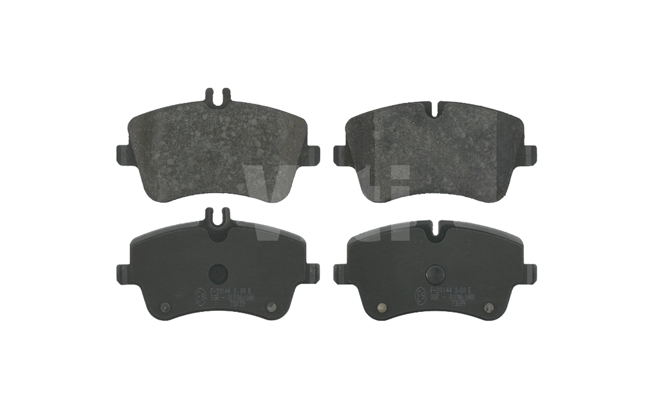 Kit de plaquettes de frein, frein à disque Wti Automotive K851067