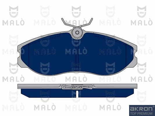 Kit de plaquettes de frein, frein à disque AKRON-MALÒ 1050356