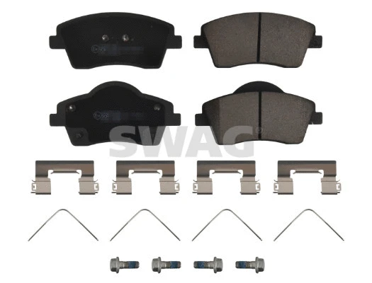 Kit de plaquettes de frein, frein à disque SWAG 33 10 7036