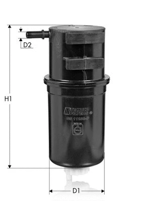 Filtre à carburant TECNECO FILTERS GS11238P