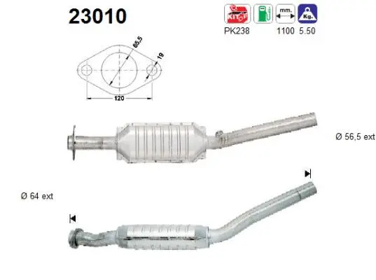 Catalyseur AS 23010