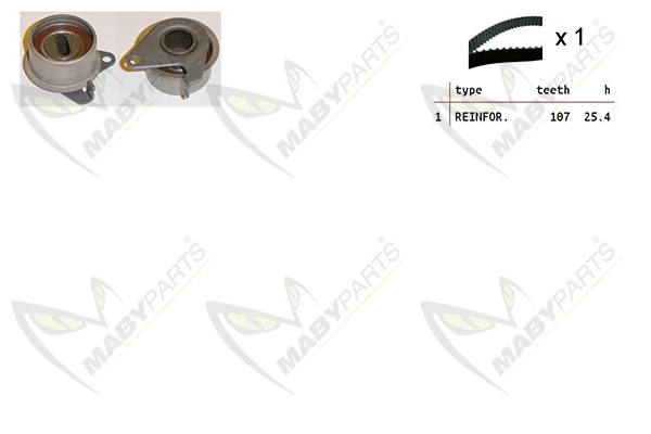 Kit de courroie crantée MABYPARTS OBK010495