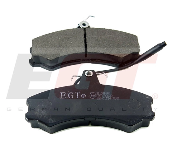 Kit de plaquettes de frein, frein à disque EGT 321586EGT