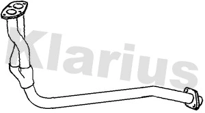Tuyau d'échappement KLARIUS 301598