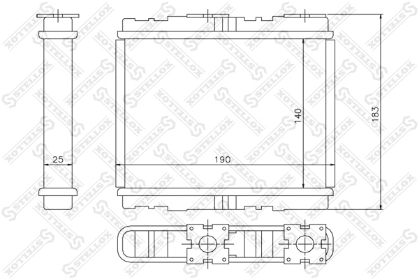 Système de chauffage STELLOX 10-35094-SX
