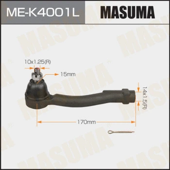 Rotule de barre de connexion MASUMA ME-K4001L