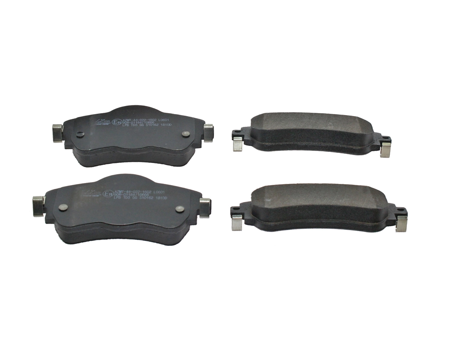 Kit de plaquettes de frein, frein à disque A.Z. Meisterteile AZMT-44-022-1602