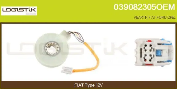Détecteur de l'angle de braquage LGK 039082305OEM