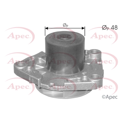 Pompe à eau, refroidissement du moteur APEC AWP1080