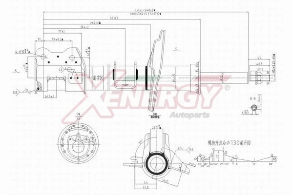 Amortisseur AP XENERGY X911989
