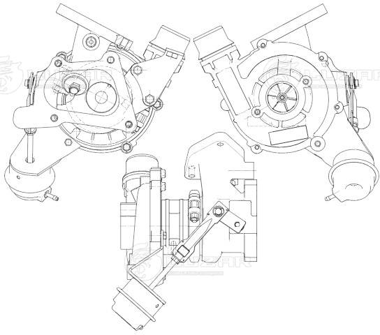 Compresseur, suralimentation LUZAR LAT 0910