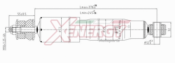 Amortisseur AP XENERGY X298344