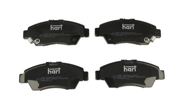 Kit de plaquettes de frein, frein à disque HART 215 269