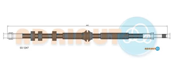 Flexible de frein ADRIAUTO 03.1247