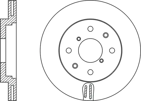 Disque de frein FIT FR0631V