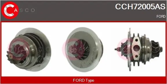Groupe carter, turbocompresseur CASCO CCH72005AS