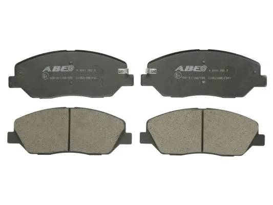 Kit de plaquettes de frein, frein à disque ABE C10521ABE