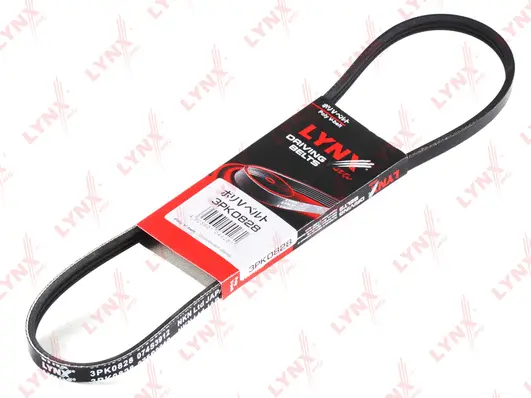 Courroie trapézoïdale à nervures LYNXAUTO 3PK0828