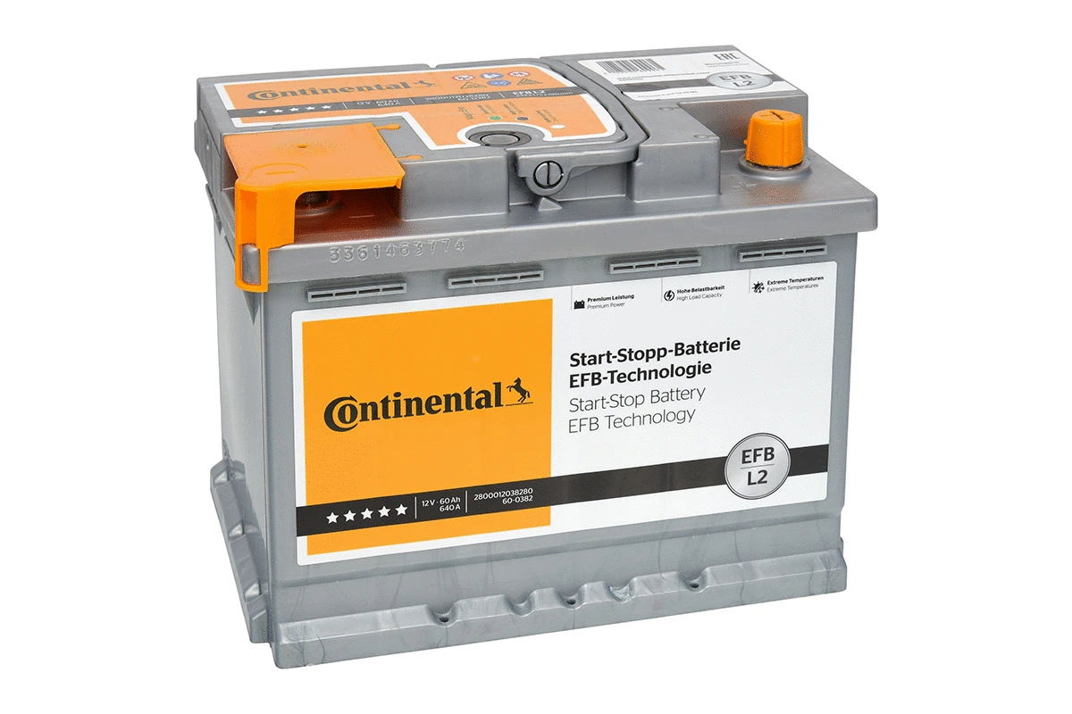 Batterie de démarrage CONTINENTAL 2800012038280