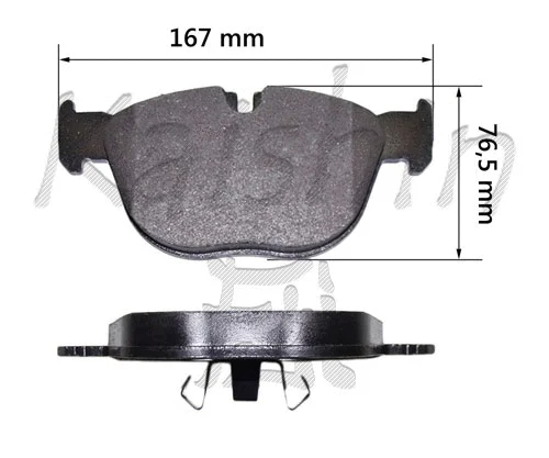 Kit de plaquettes de frein, frein à disque KAISHIN FK10202