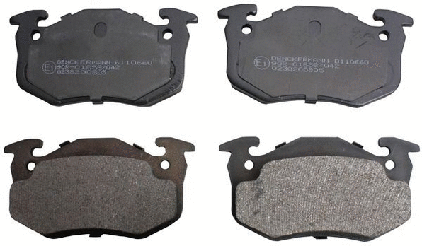 Kit de plaquettes de frein, frein à disque DENCKERMANN B110660