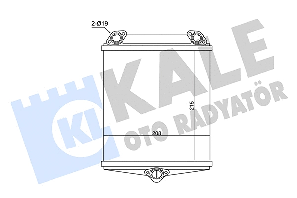 Système de chauffage KALE OTO RADYATÖR 360195