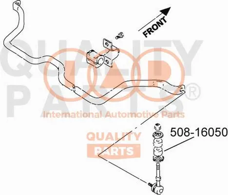 Suspension, stabilisateur IAP QUALITY PARTS 508-16050