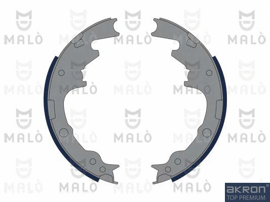 Jeu de mâchoires de frein AKRON-MALÒ 1390348