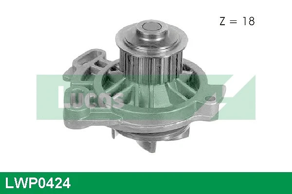 Pompe à eau, refroidissement du moteur LUCAS LWP0424