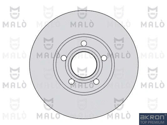 Disque de frein AKRON-MALÒ 1110139