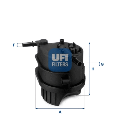 Filtre à carburant UFI 24.343.00