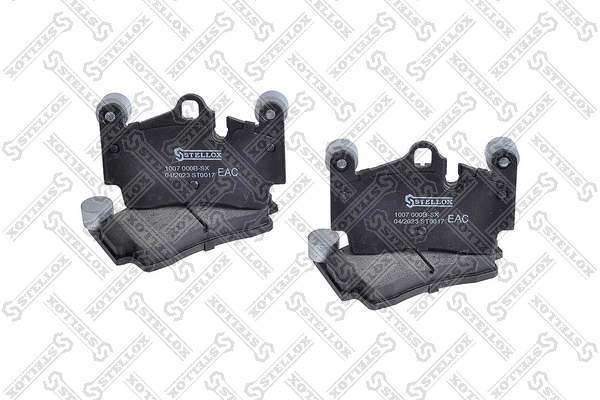 Kit de plaquettes de frein, frein à disque STELLOX 1007 000B-SX