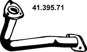 Tuyau d'échappement EBERSPÄCHER 41.395.71
