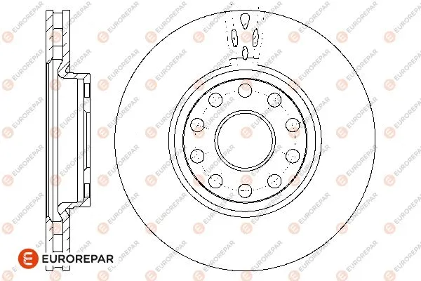 Disque de frein EUROREPAR 1667854680