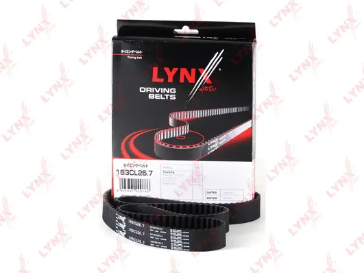 Courroie crantée LYNXAUTO 163CL26.7