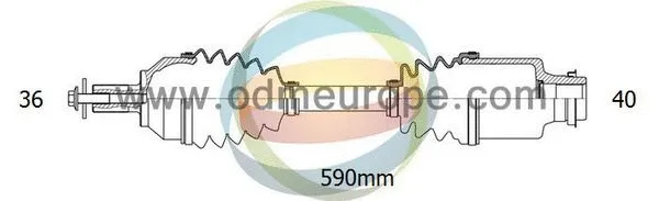 Arbre de transmission 4X4 ESTANFI EST-18-212830