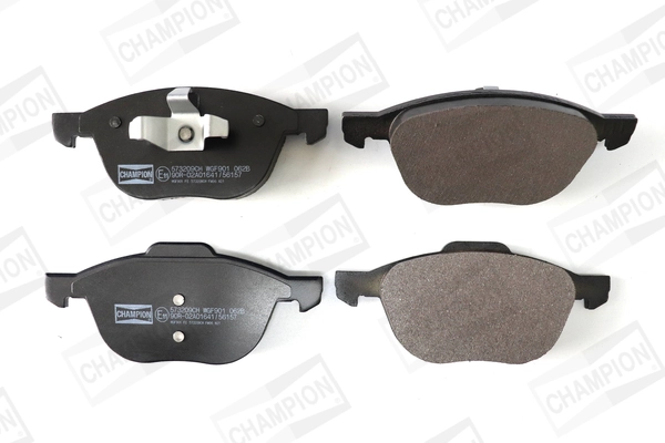 Kit de plaquettes de frein, frein à disque CHAMPION 573209CH