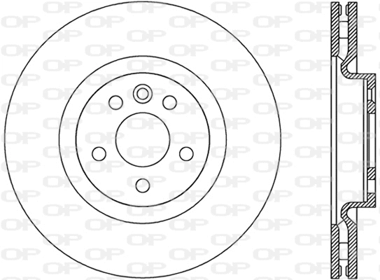 Disque de frein OPEN PARTS BDR2828.20
