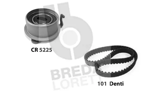 Kit de courroie crantée BREDA LORETT KCD0622