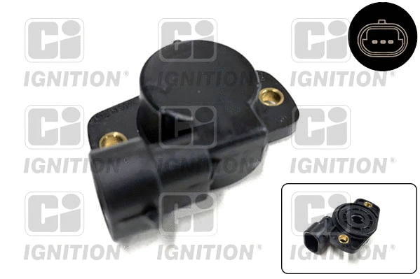 Capteur, position du papillon QUINTON HAZELL XPOT411