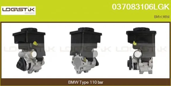 Pompe hydraulique, direction LGK 037083106LGK
