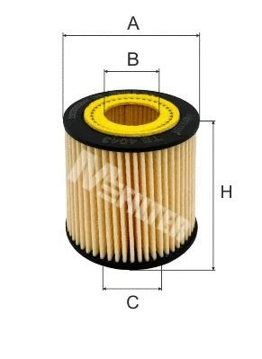 Filtre à huile MFILTER TE 4043