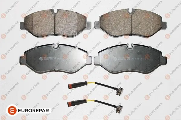 Kit de plaquettes de frein, frein à disque EUROREPAR 1639375580